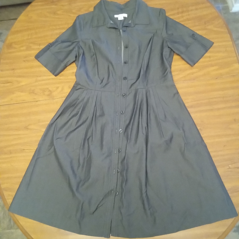 Liz Claiborne Denim Fit and Flair Dress